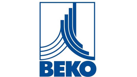 blue and white BEKO logo