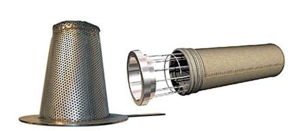 engineered filtration equipment examples of basket strainers and custom bags and cages