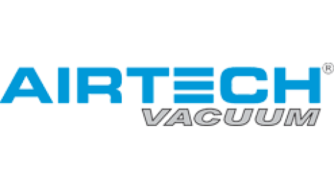 blue and grey Airtech vacuum logo
