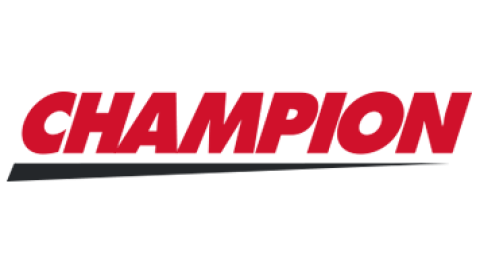 red and black Champion logo
