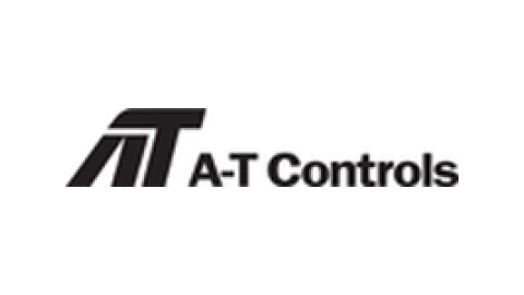 black A-T Controls logo
