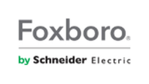 grey, green, and black Foxboro logo