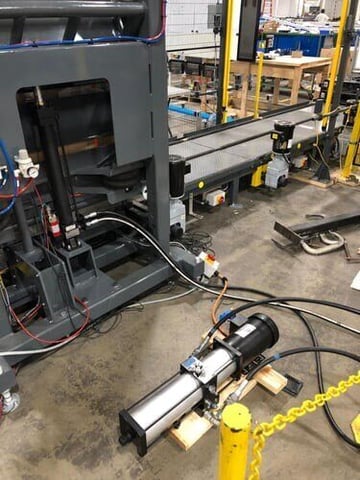 HAS Actuator Unit with interconnected hoses