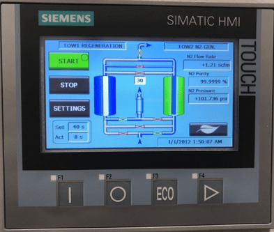 Siemens Simatic HMI control panel