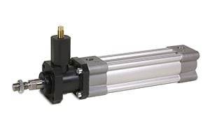 Parker P1F-H static rod locking pneumatic cylinder
