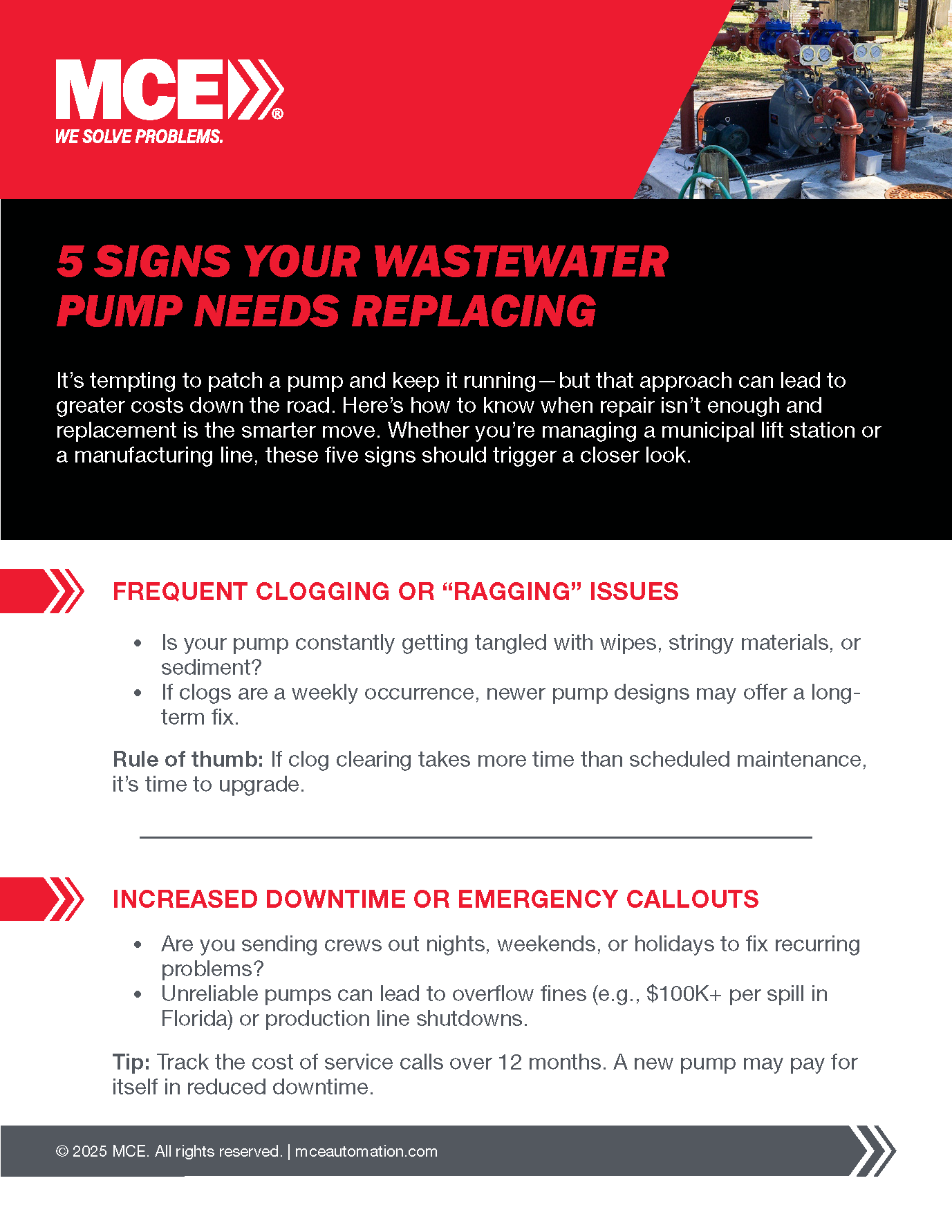 5 Signs Your Wastewater Pump Needs Replacing Page 1