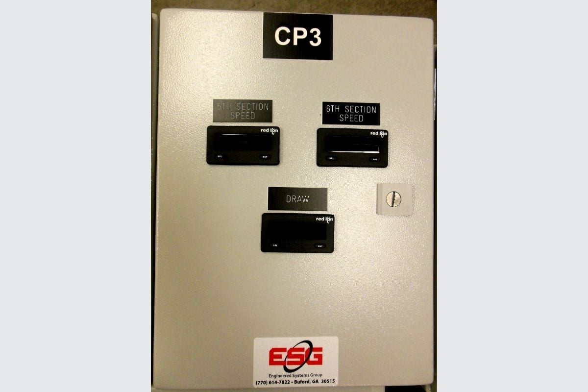 Paper line speed monitoring 4