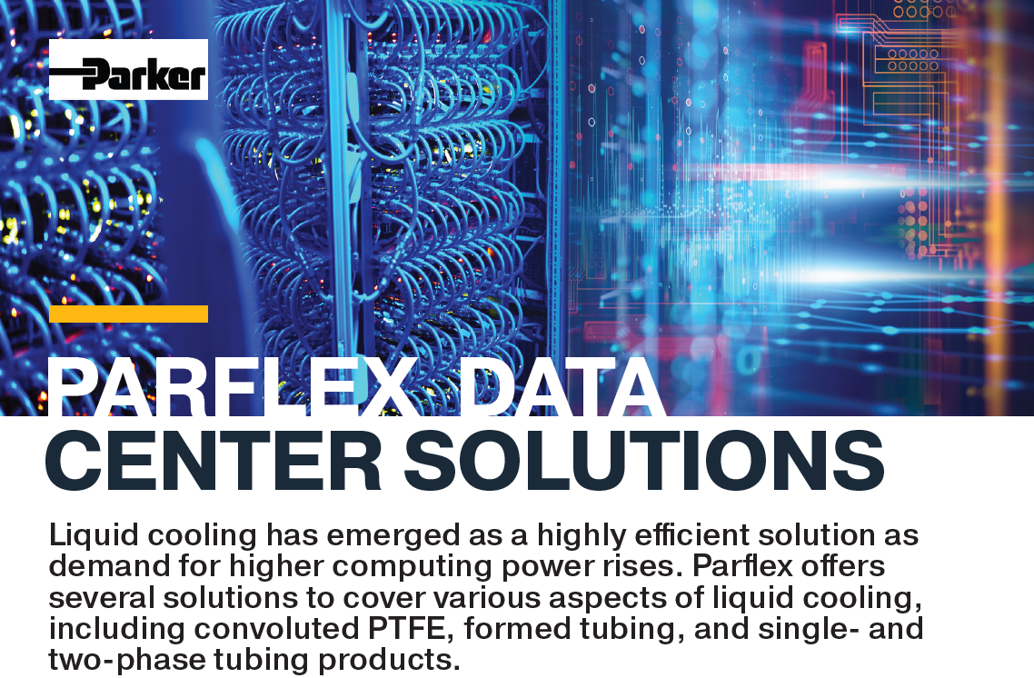 Parflex Thermoplastic Tubing for Data Center Solutions