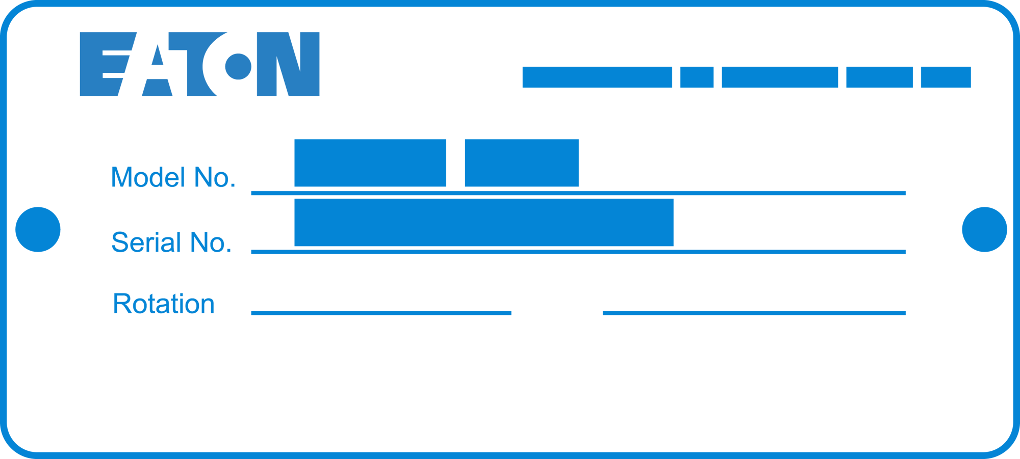 Eaton Vickers Tag Example Eaton Vickers Tag Example