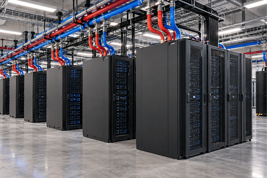 slab data center cooling