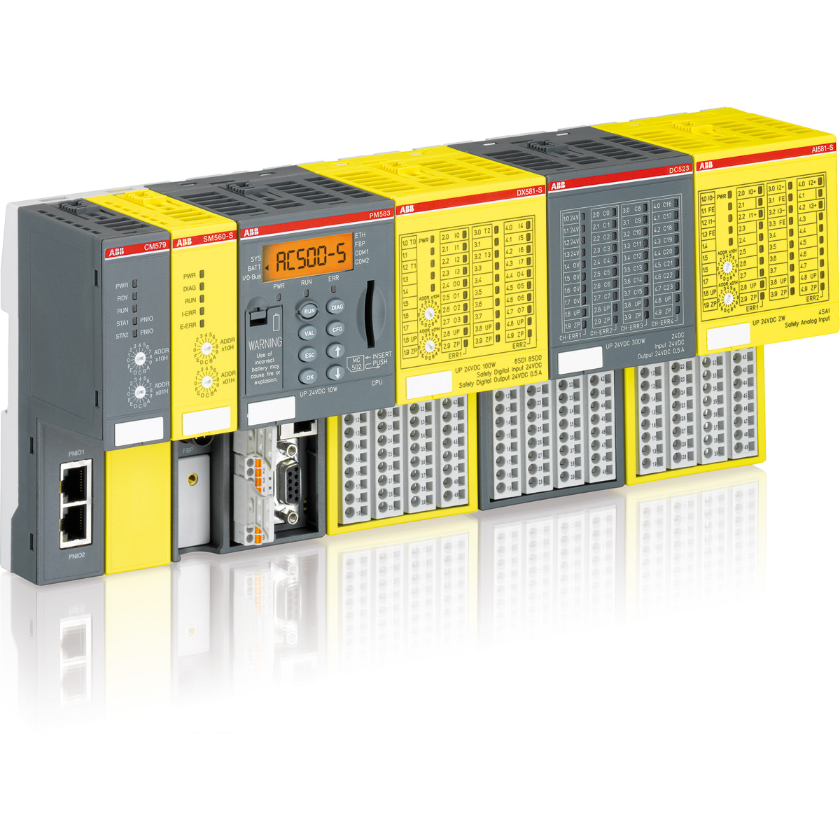 ABB AC500-S safety PLC