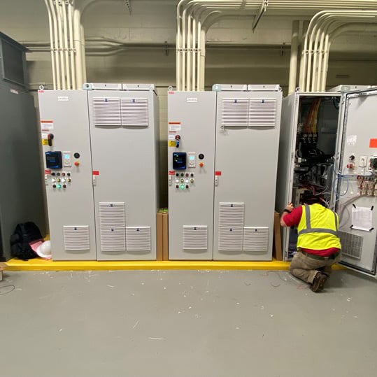 ABB ACQ580 ultra-low harmonic variable frequency drives