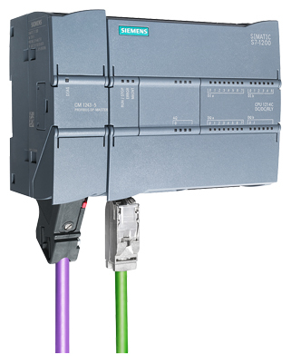 Siemens S7-1200 PLC communications equipment