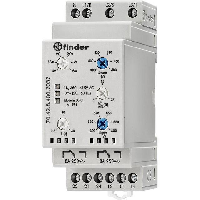 Finder three-phase electrical monitoring relay