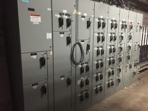 Siemens motor control center and switchgear with ABB variable frequency drives