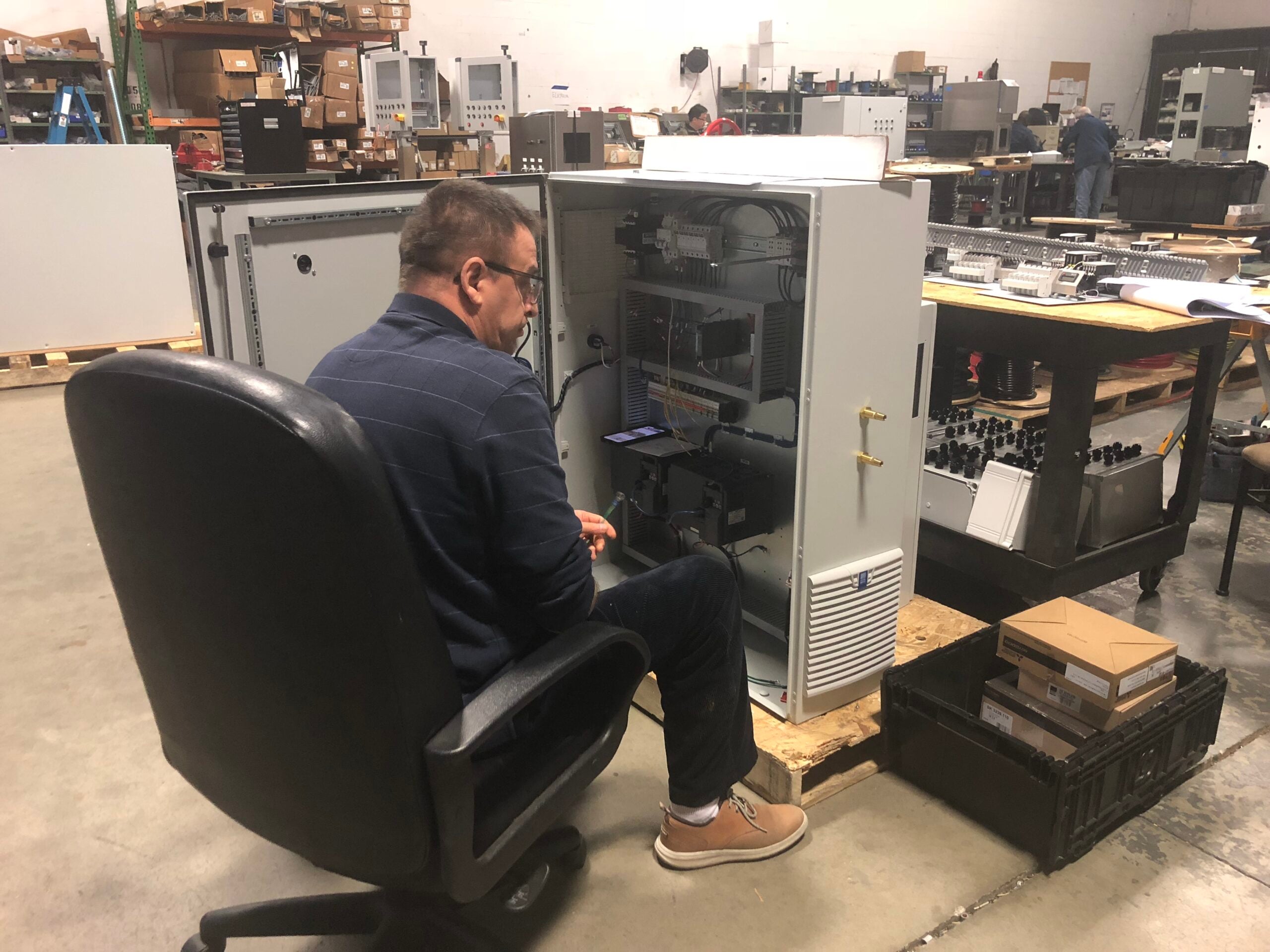 VFD control panel application